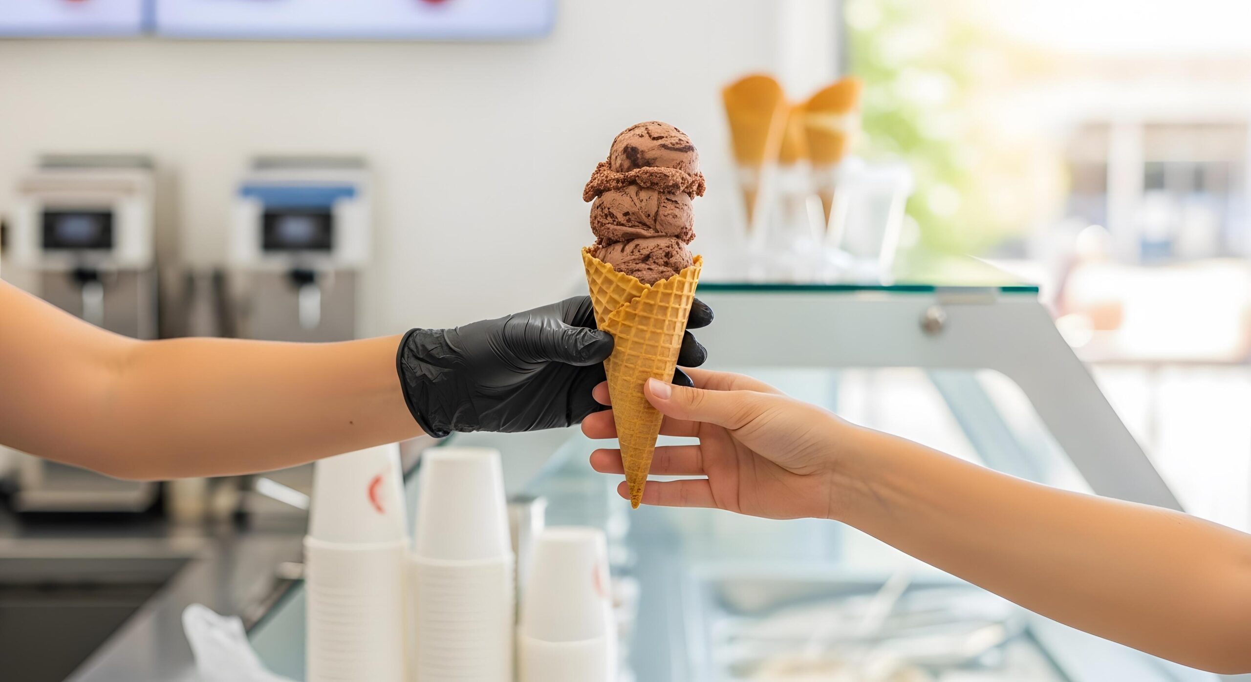 Can a Small Ice Cream Shop Successfully Expand Through Franchising?